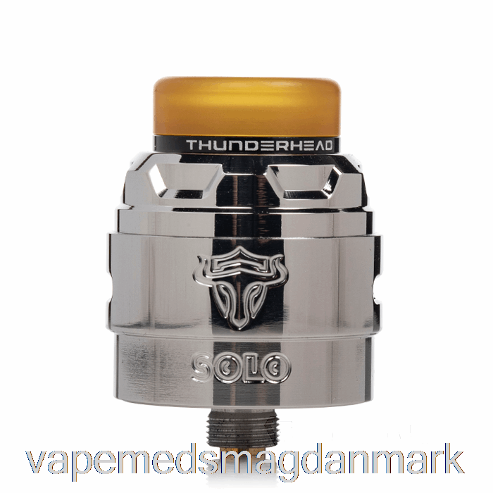 Vape Juice Thunderhead Creations Tauren Solo V1.5 24mm Rda Polish Ss
